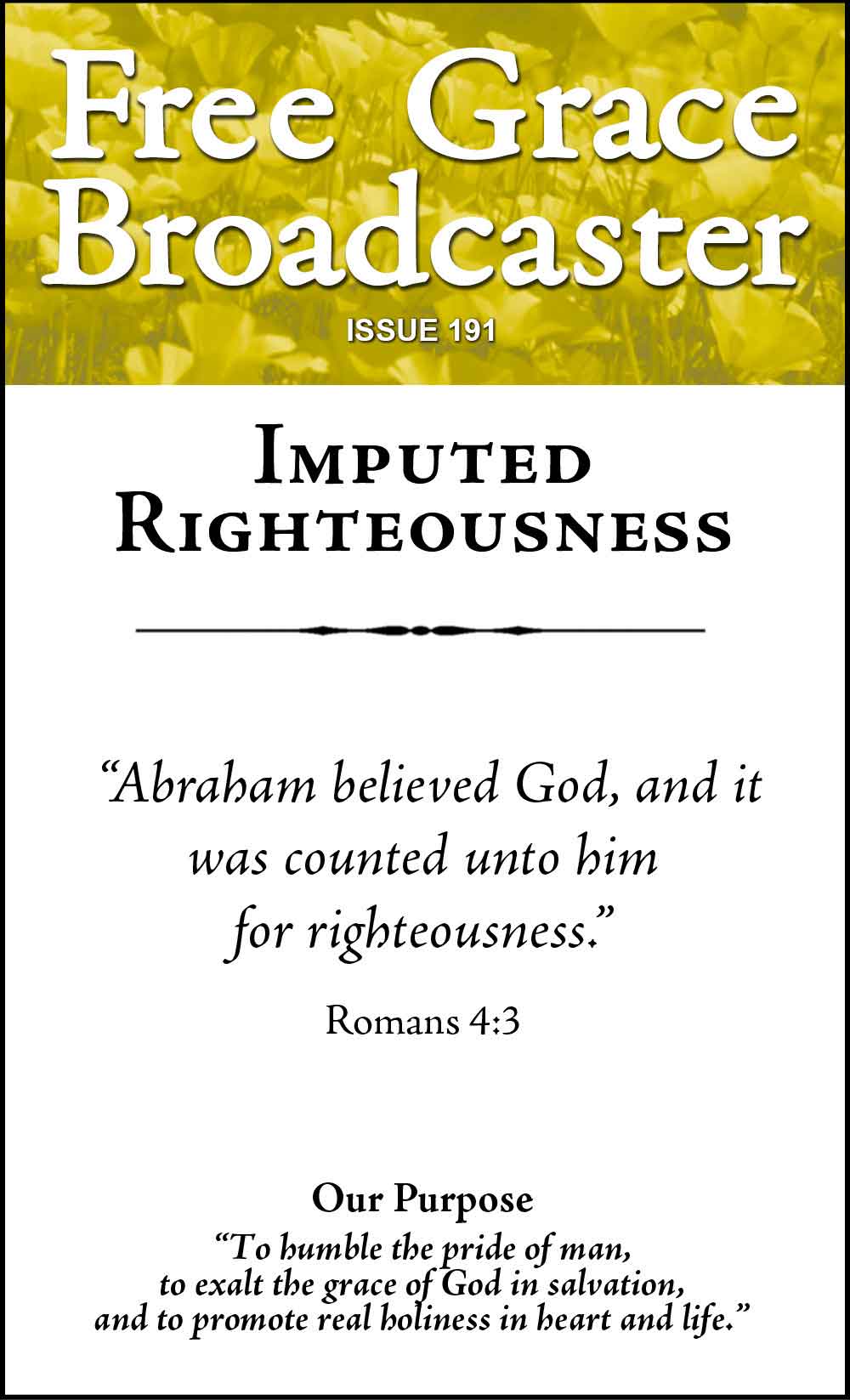 Imputed Righteousness