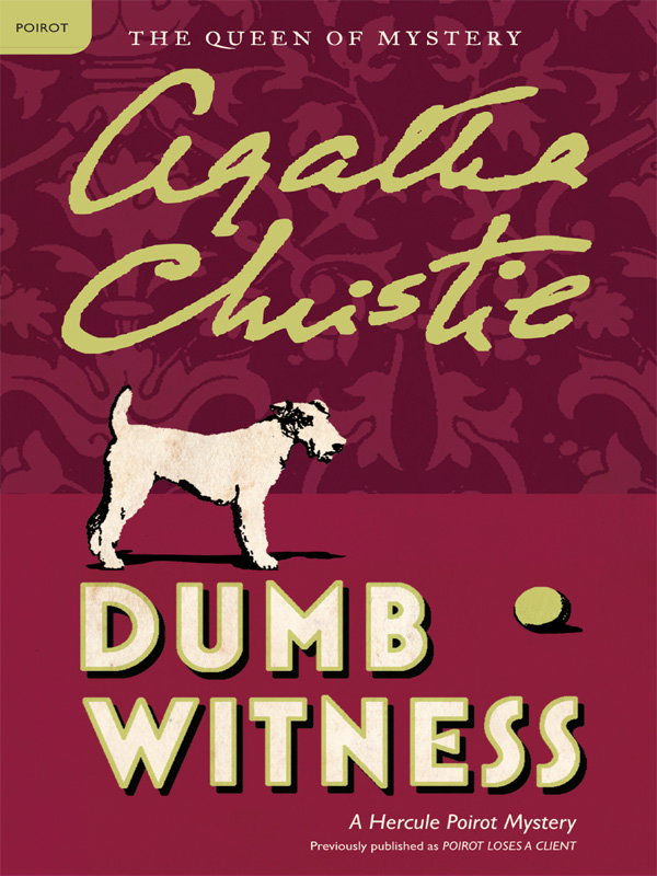 Dumb Witness: Hercule Poirot Investigates