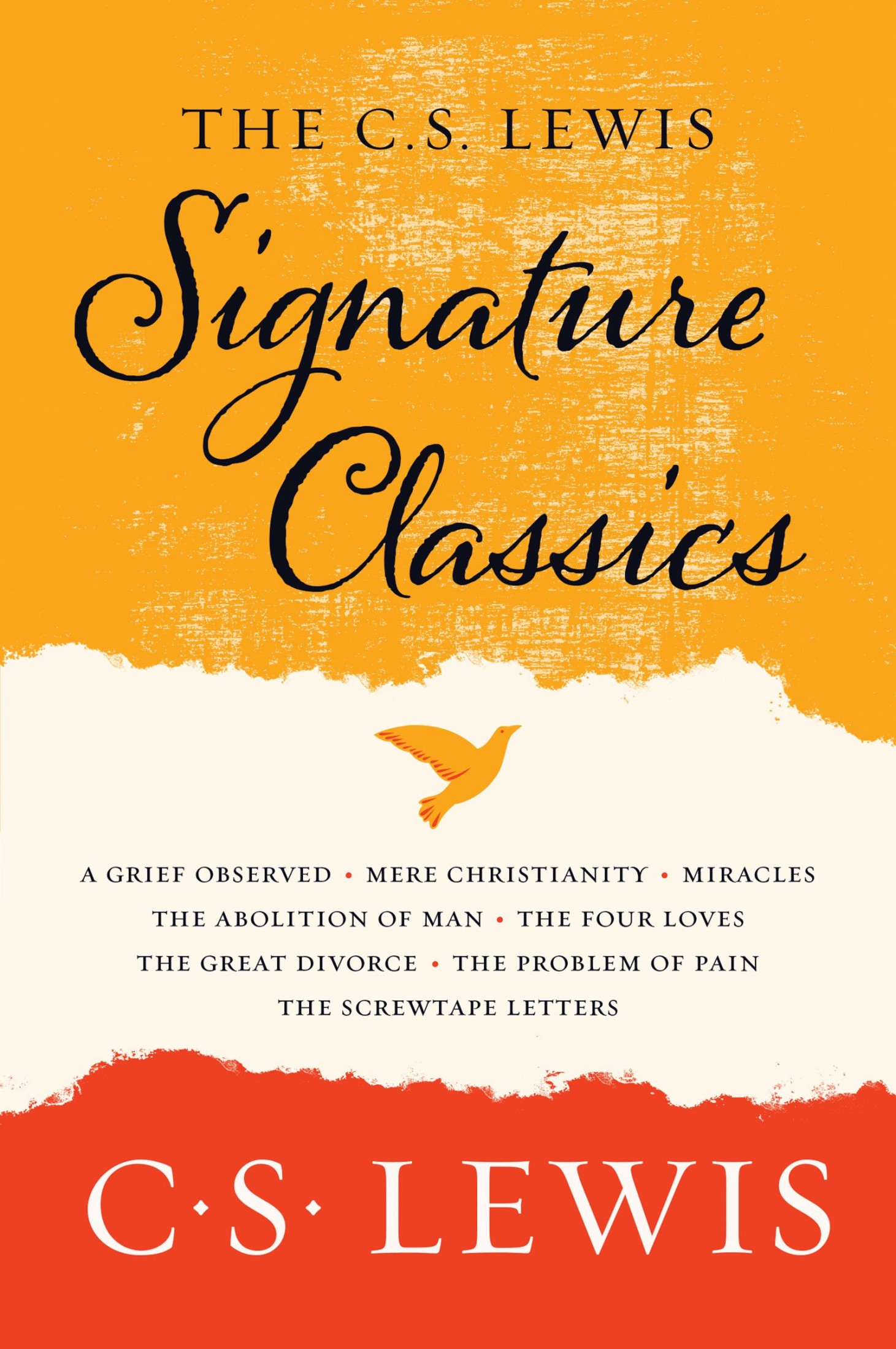 The C. S. Lewis Collection: Signature Classics and Other Major Works: The Eleven Titles Include: Mere Christianity; The Screwtape Letters, Miracles; The Great Divorce; The Problem of Pain; A Grief Observed; The Abolition of Man; The Four Loves; Reflections on the Psalms; Surprised by Joy; And Letters to Malcolm